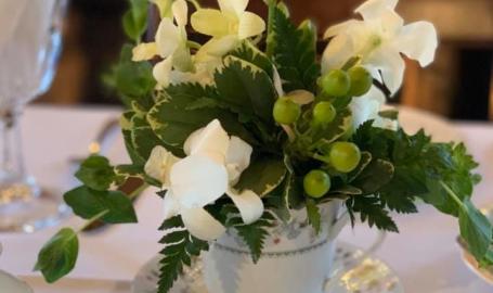 Merrillville florist and tea room tea cup