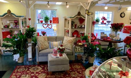 Merrillville florsit and tea room Valentines day 2