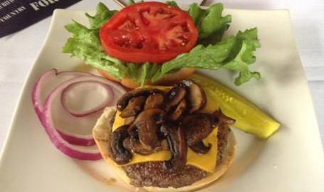Mushroom Cheeseburger