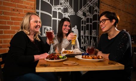 Chesterton Brewery ladies