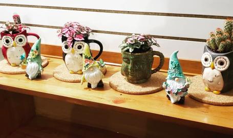 Pieces of Jayde planters
