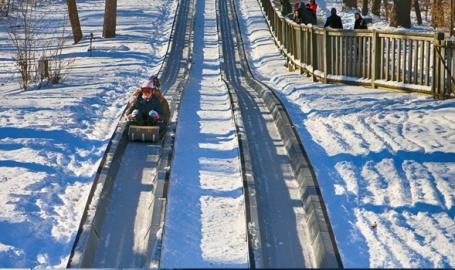 Pokagon State Park Toboggan Run