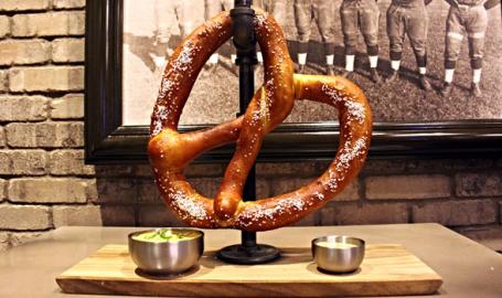 Pretzel at Stadium Bar and Grill