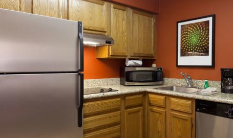 Residence Inn Hotel Merrillville Suite Kitchen