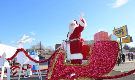 Santa in Sleigh