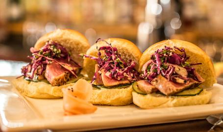 Shoreline Brewery sandwiches