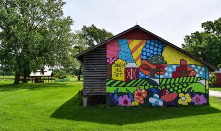 Sunset Hill County Park - building