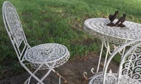 Thyme for Bed and Breakfast Lowell patio