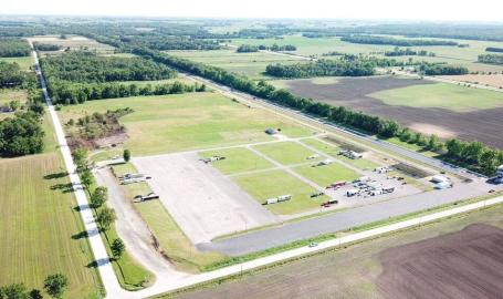 US 41 Dragstrip aerial