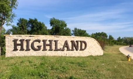 Highland sign
