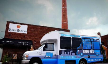 South Shore Brew Bus at Crown Brewery