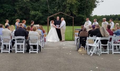 Anderson's Winery Valparaiso Wedding Ceremony Venue