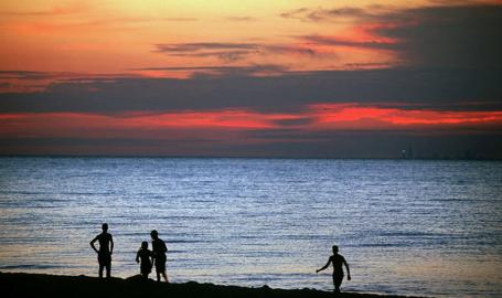 Indiana Dunes State Park Sunset