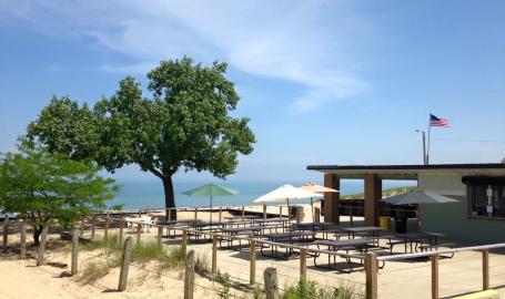Wells Street Beach patio