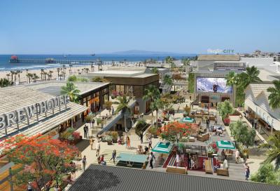 Concept art of Pacific City retail marketplace (Photo courtesy of DMJ Capital Partners, Inc.)