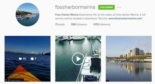 Foss Harbor Marina Instagram