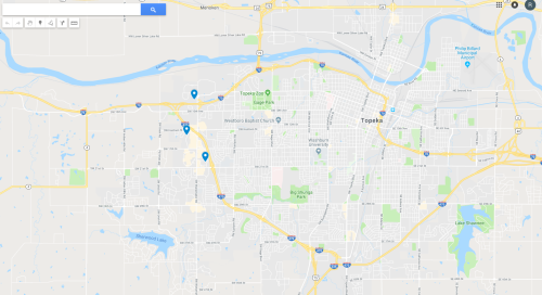 NAIA Bowling Map 2019