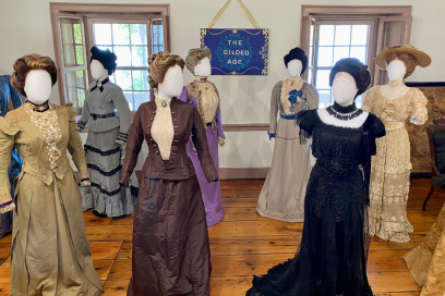 The Gilded Age At Fort Hunter Fashion Exhibit