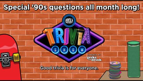 Trivia: As If…A 90's Quiz
