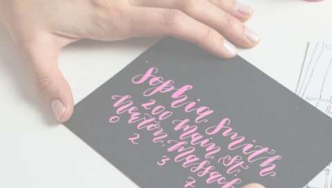Galentine’s Calligraphy for Beginners