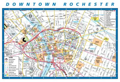 Downtown Rochester Map