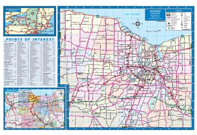 Monroe County Map