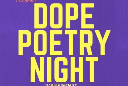 Dope Poetry Night