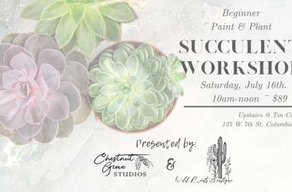 Paint & Plant Succulent Workshop