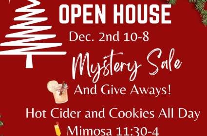 Christmas Open House at The Linen Duck