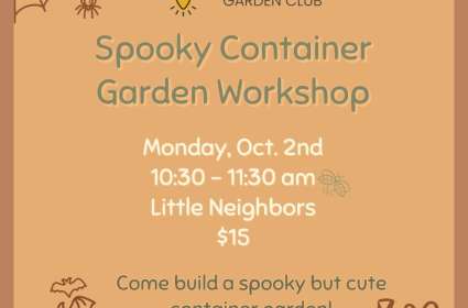 Spooky Container Garden Workshop