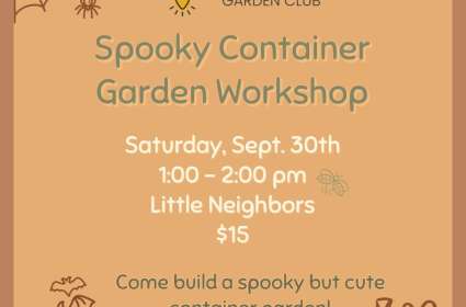 Spooky Container Garden Workshop