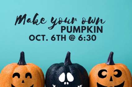 Make Your Own Pumpkin Workshop