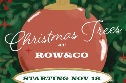 Christmas Trees at Row & Co.