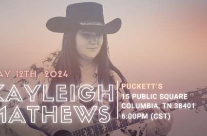 Kayleigh Mathews Live @ Puckett's Columbia