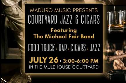 Courtyard Jazz and Cigars feat. Michael Fair
