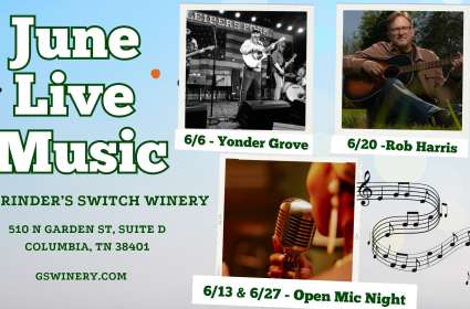 Rob Harris Live at Grinder's Switch Winery