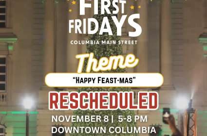 Columbia First Fridays & Tree Lighting