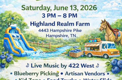 The 8th Annual Blueberry Festival at Highland Realm Farm