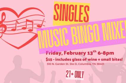 Singles Music Bingo Mixer