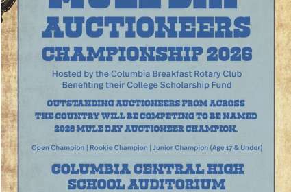 Mule Day Auctioneers Contest