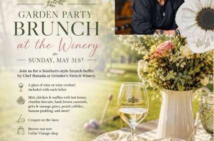 Garden Party Brunch at the Winery