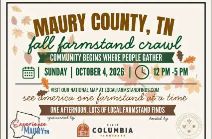 Maury County Farmstand Crawl