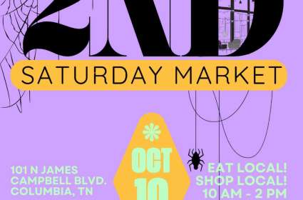 2nd Saturday Market - October
