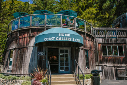 Front entrance to COAST Big Sur.