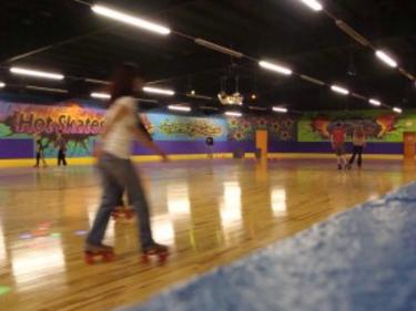 Hot Skates Roller Skating Center Enjoy exercise and family fun at the same time at Hot Skates!