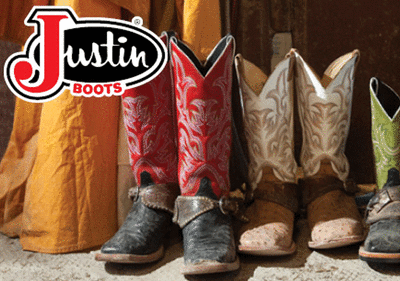 justin boots store