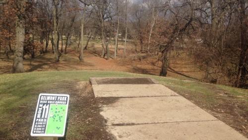 Path Through The Woods At Belmont Park In Dayton, Ohio