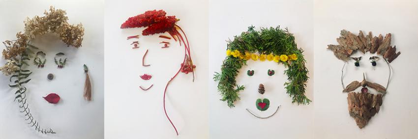 Make your own Nature Face!