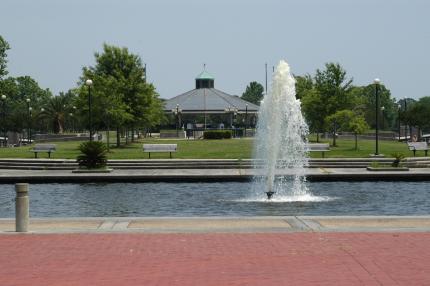 Park fountain