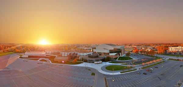 Memorial Coliseum Aerial - Fort Wayne, Indiana